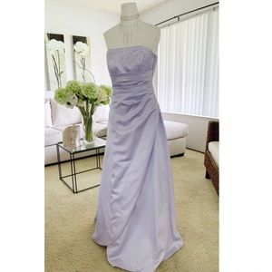 David’s Bridal full length gown